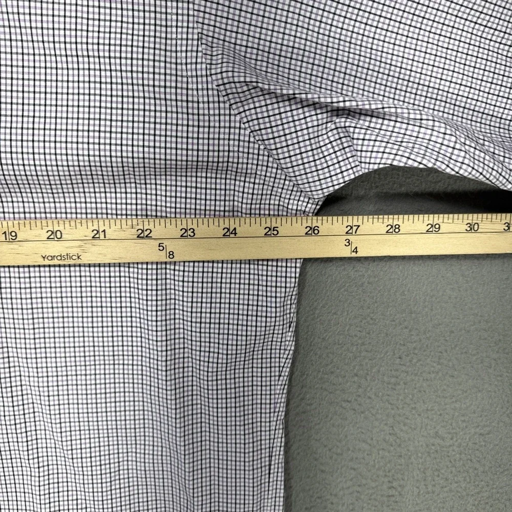 Ralph Lauren Blake Golf Shirt Mens Size Large Pink Gray‎ Button-Down Long Sleeve